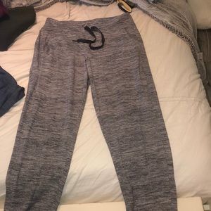 LULULEMON HEATHER GREY JOGGERS